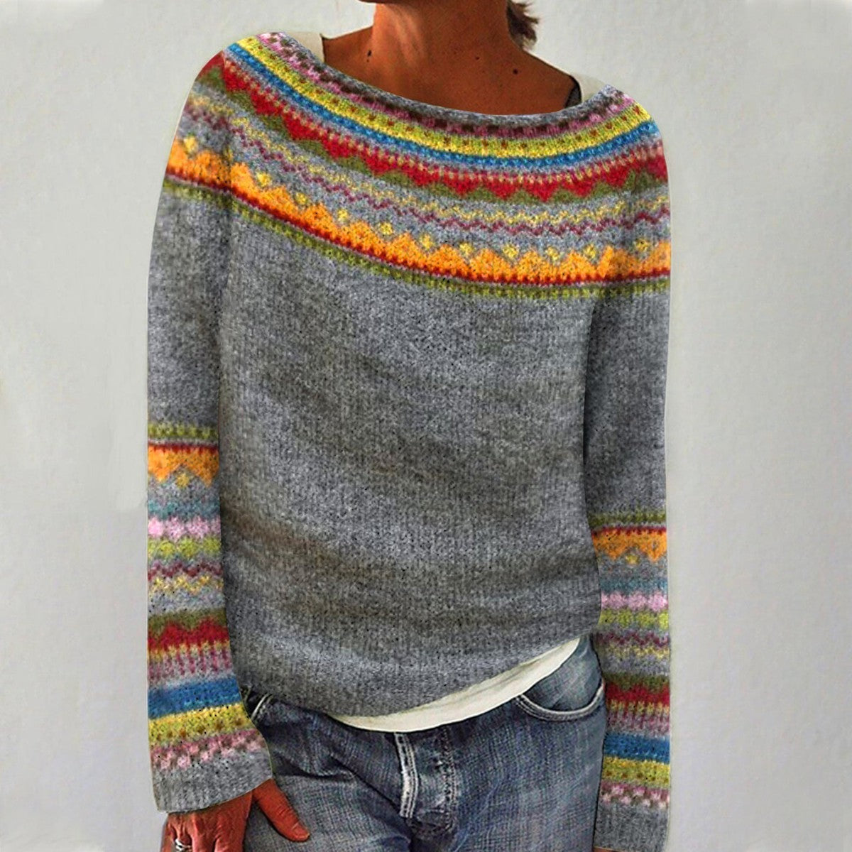 Celeste | Retro Wool Sweater