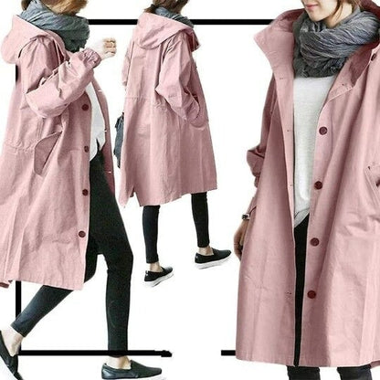 Mira | Elegant and Water-Resistant Trench Coat