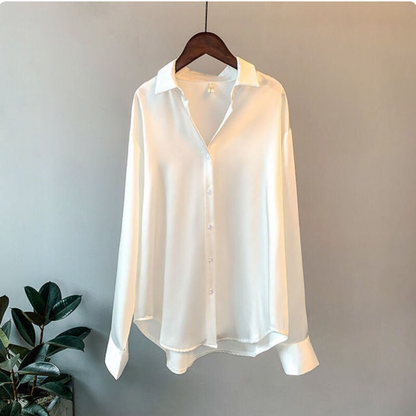 Anastasia | Women’s Satin Shirt