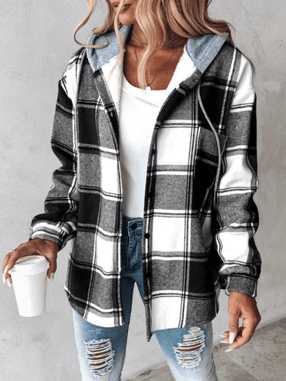 Delphine | Checkered Shirt for Women