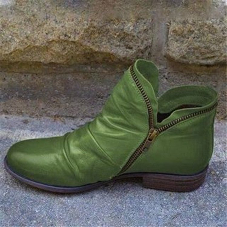 Eliana | Zip-Up Boots