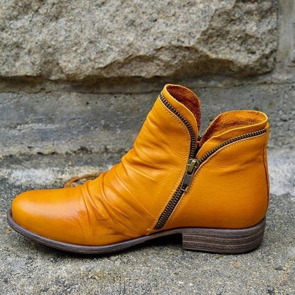 Eliana | Zip-Up Boots